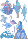 Koli Fisherman Sticker Pack